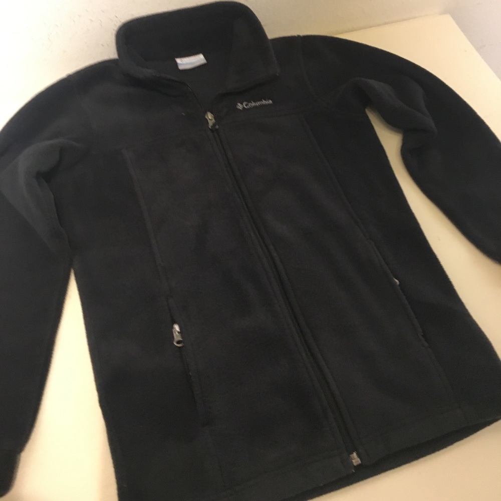 Boys Columbia fleece and puffer vest combo